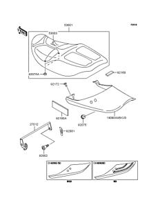 ZR1100 Сиденье