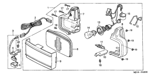 CBX750P2 Working lamp