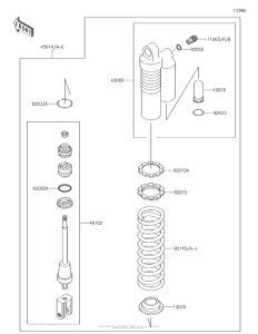 KX100 Амортизатор