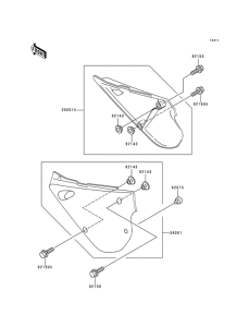  Крышка боковая