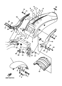 XV1700PC XV17PCMW Крыло