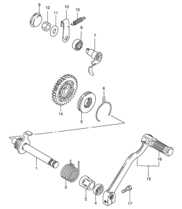 FM50 Ножной стартер