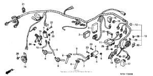 VF750C Жгут проводов