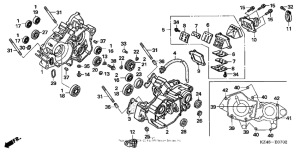 CR125R Crankcase ('05-'07)