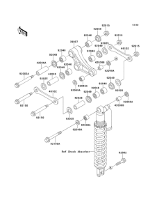 KX125 Подвеска
