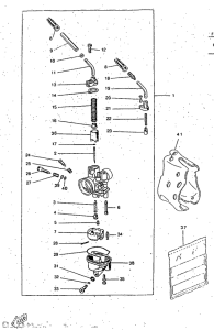 CW50RS Карбюратор