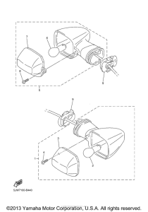 FJR1300R Поворотники