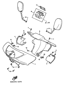YE50 Обтекатель 1