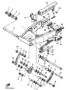 FZR750RW Бугель