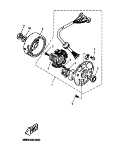 YQ100 Генератор