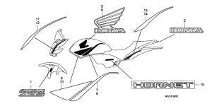 CB600F Label read the manual
