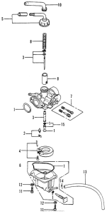 Z50A Carburetor 76-78