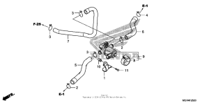 VT750RS Air injection controlvalve