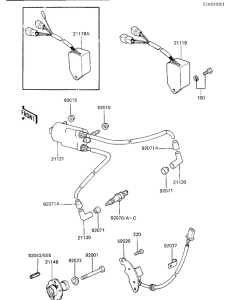 KZ250 Зажигание