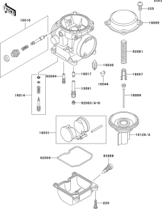  Карбюратор в разборе
