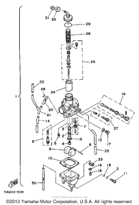 BW200ES Карбюратор
