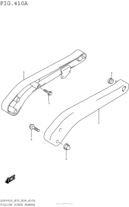 LS650 Pillion Rider Handle