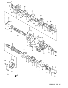 RF600 Трансмиссия