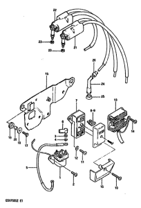 GSX750 Equipo electrico