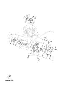YP125R Водяной насос