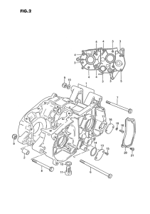 PV50 Картер двигателя