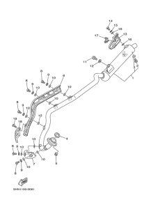 TTR90V Выхлопная система