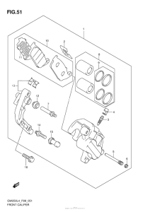 GW250 Передние тормоза