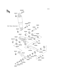 ZG1000 Задняя подвеска