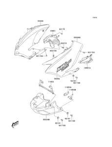 LV1000 Обтекатель нижний