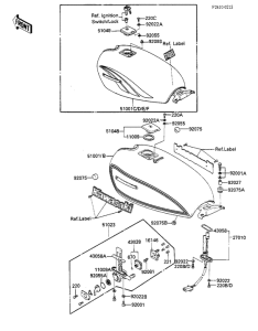 KZ1100 Tank fuel