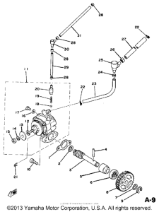 DT125E Масляный насос