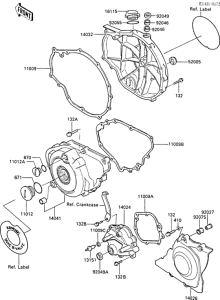 EN450 Крышки двигателя
