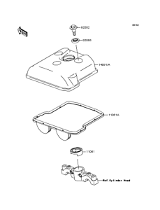  Крышка головки цилиндров