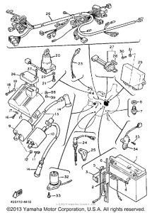 XV1000L Электрика