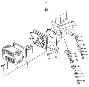 TS125 Задний комбинированный сигнал
