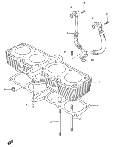 GSX750 Цилиндр