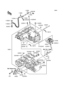 ZL400 Картер двигателя