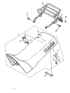 XT600Z Сидение