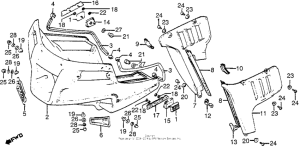 GL1100I Обтекатель