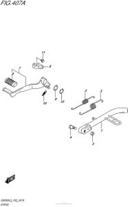 GW250 Подножка