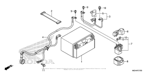 VFR1200X (DCT) Аккумулятор