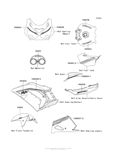ZX1400 Decals (Black)(Edfa)