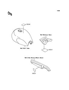 BJ250 Наклейки