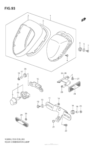 VZ800 Rear Combination Lamp (Vl800C  E33)