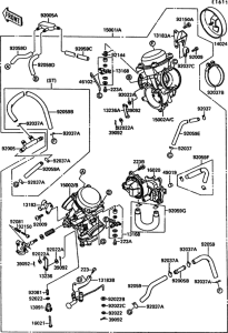 VN1500 Carburetor(1 / 2)