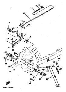 DT200U DT200UW Support & repose pied