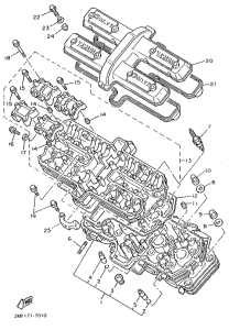 Головка цилиндров