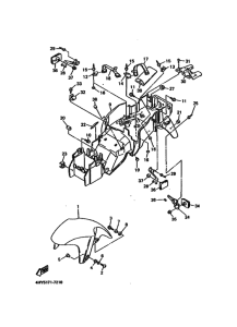 YZF750R YZF750RJ Крыло