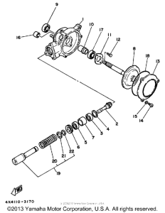 PW50S Ведущий вал