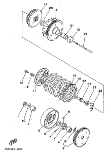 T105E Сцепление